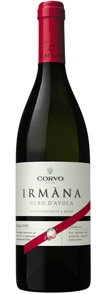 Bottiglia Vino Irmàna <span class='rimpi'>– Nero d’Avola</span>