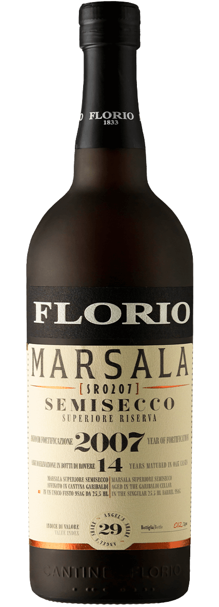 Bottiglia Vino Marsala Superiore Riserva Semisecco – SR0207